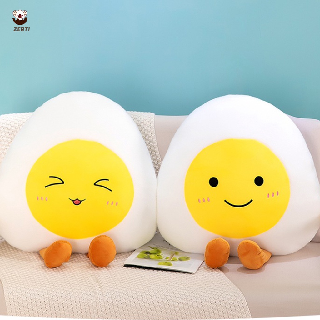 Gối Ôm Nhồi Bông Hình Quả Trứng Siêu Mềm Cho Bé