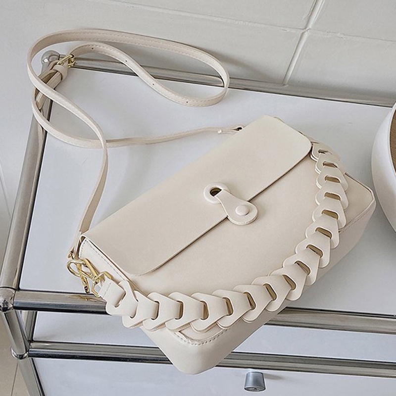 Túi Đeo Vai Bằng Da Phong Cách retro Dễ Phối Đồ Thời Trang Cho Nữ