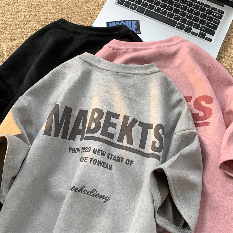【luckin men's】áo phông nam，áo thun nam，áo thun unisex，t shirt nam，áo thun oversize nam，trắng，đen，xám，kaki，xanh lam。áo nam，Áo Thun Mùa Hè Tay Ngắn Dáng Rộng In Họa Tiết 320g Dành Cho Nam Giới，áo sơ mi，áo polo nam。