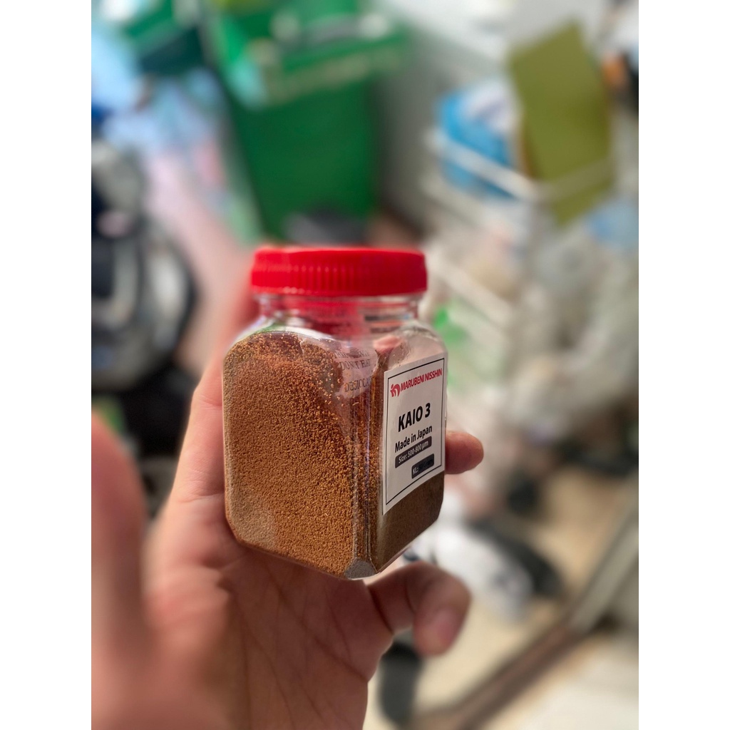 🐋 Hủ 100GR Cám KAIO 3 Hạt 3/5 - 3.5 - Thức ăn cá cảnh cao cấp Nhật Bản giúp cá lớn nhanh, lên màu đẹp