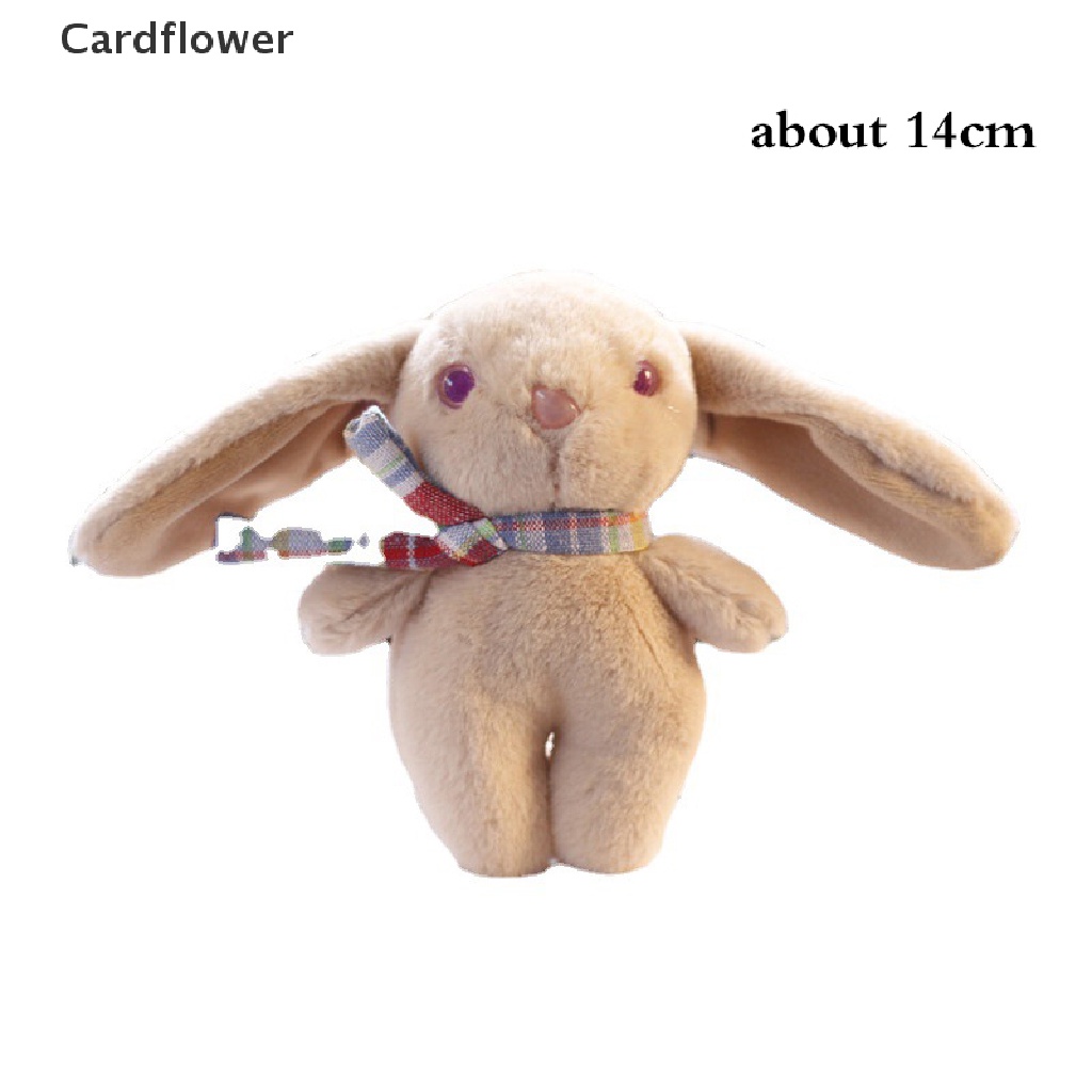 &lt; Cardflower &gt; Móc Khóa Đồ Chơi Nhồi Bông PP Cotton Phong Cách Hàn Quốc