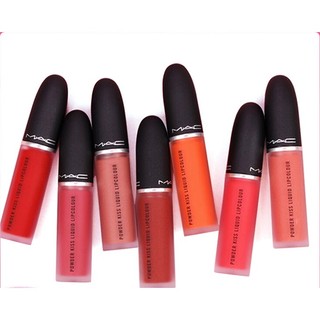 Mac Soft Mist Matte Lip Glaze 5ml Son môi dạng lỏng dưỡng ẩm làm trắng da 973-977-975-971-982-986-987