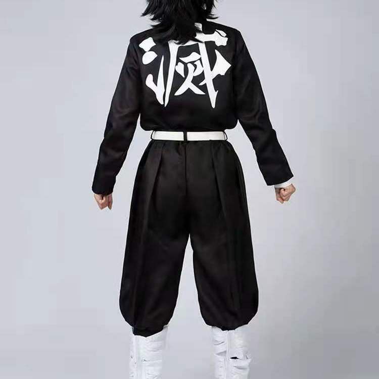 Demon Slayer cosplay Tomioka Giyuu Anime Cos Costume Suit Uniforms  performance  Adult Party For men and women