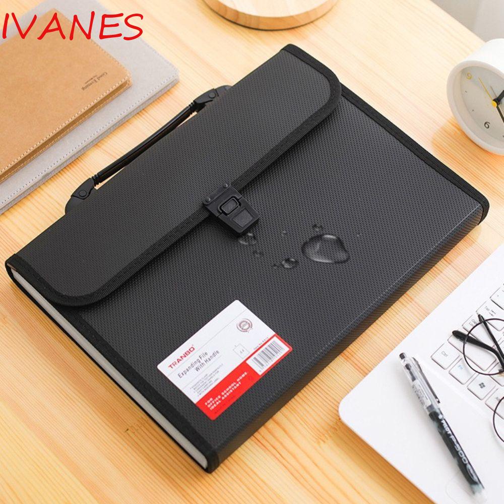 Ivanes Ví Đựng Tài Liệu Cầm Tay Đơn Giản Phong Cách Doanh Nhân