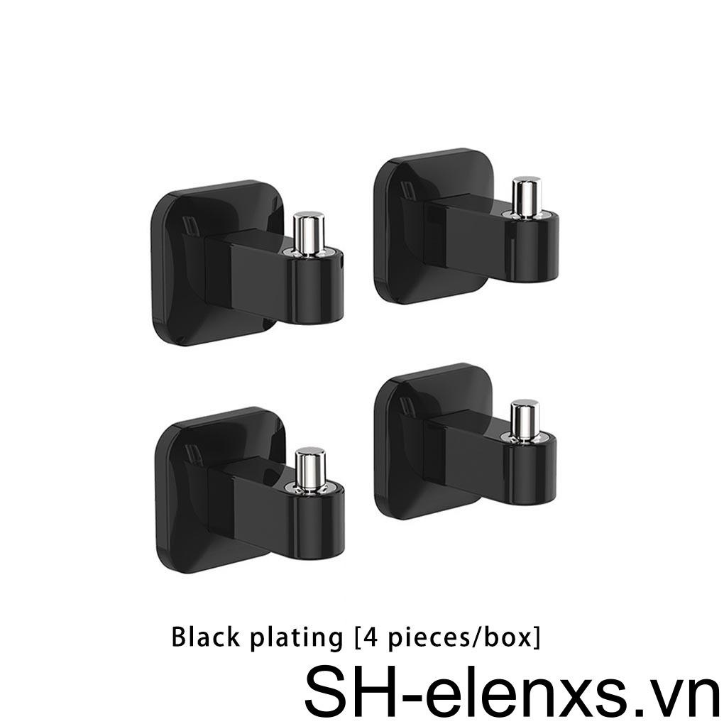 Set 4 Móc Treo Đồ Dán Tường Tự Dính Hình Đồng Hồ / Tai Nghe / Ảnh Gia Đình