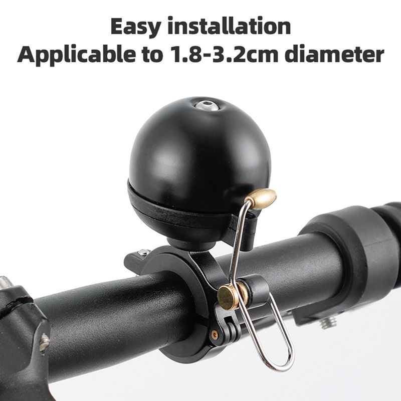 Chuông Gắn Tay Lái Xe Đạp Bằng Thép Phong Cách Retro