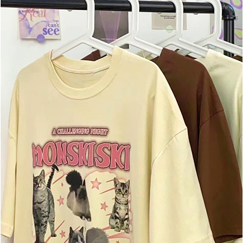 NRVP Áo Thun 100% Cotton Tay NgắN Plus Size Cho Nam Và Nữ