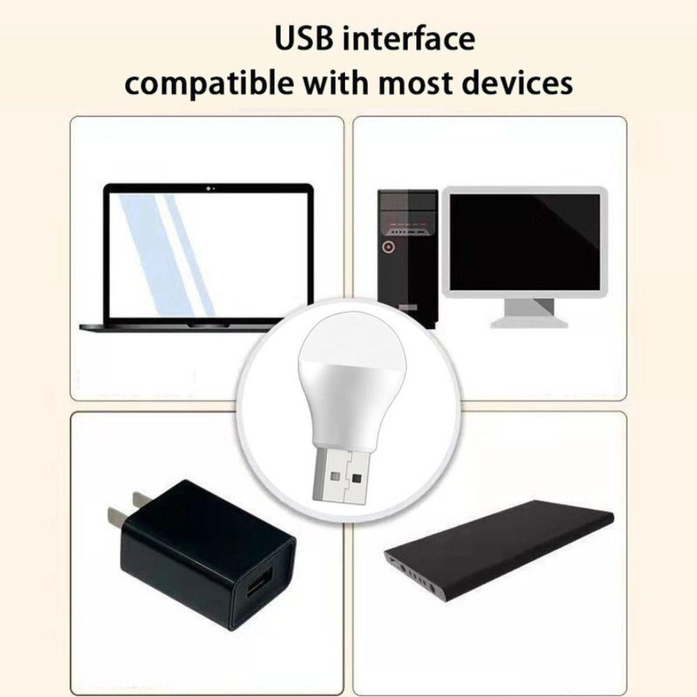 Bóng Đèn LED NICKOLAS Sạc Cổng USB Dùng Đọc Sách Tiện Dụng