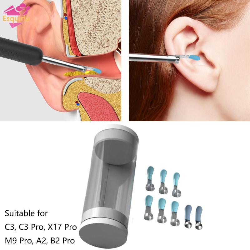 Cây lấy ráy tai thông minh Esquirla R1 thay thế trong suốt cho người lớn