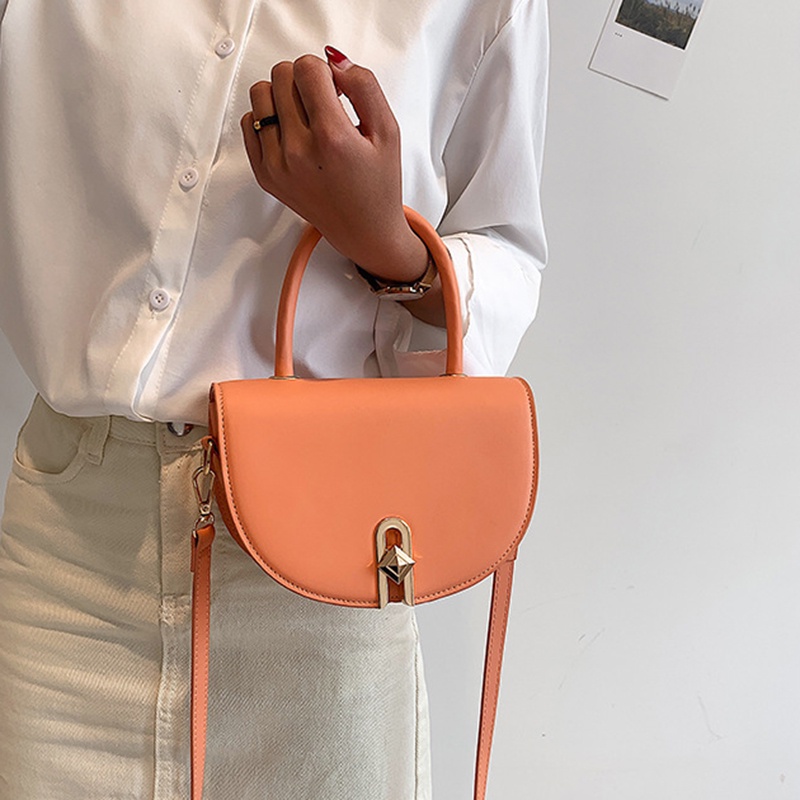 Túi Đeo Chéo Một Bên Vai Có Khóa Đơn Giản IELGY Dành Cho Nữ