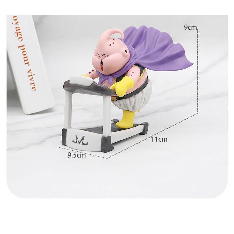 Mô hình Ma Bư 7 viên ngọc rồng siêu dễ thương cao 9cm Dragon Ball Majin Buu figure Mô hình nhân vật Anime