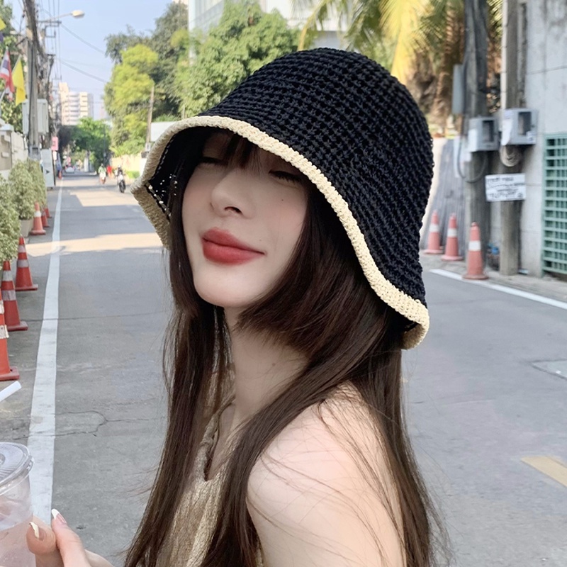 Mũ Bucket Thoáng Khí Phong Cách Thời Trang Mới Cho Nữ