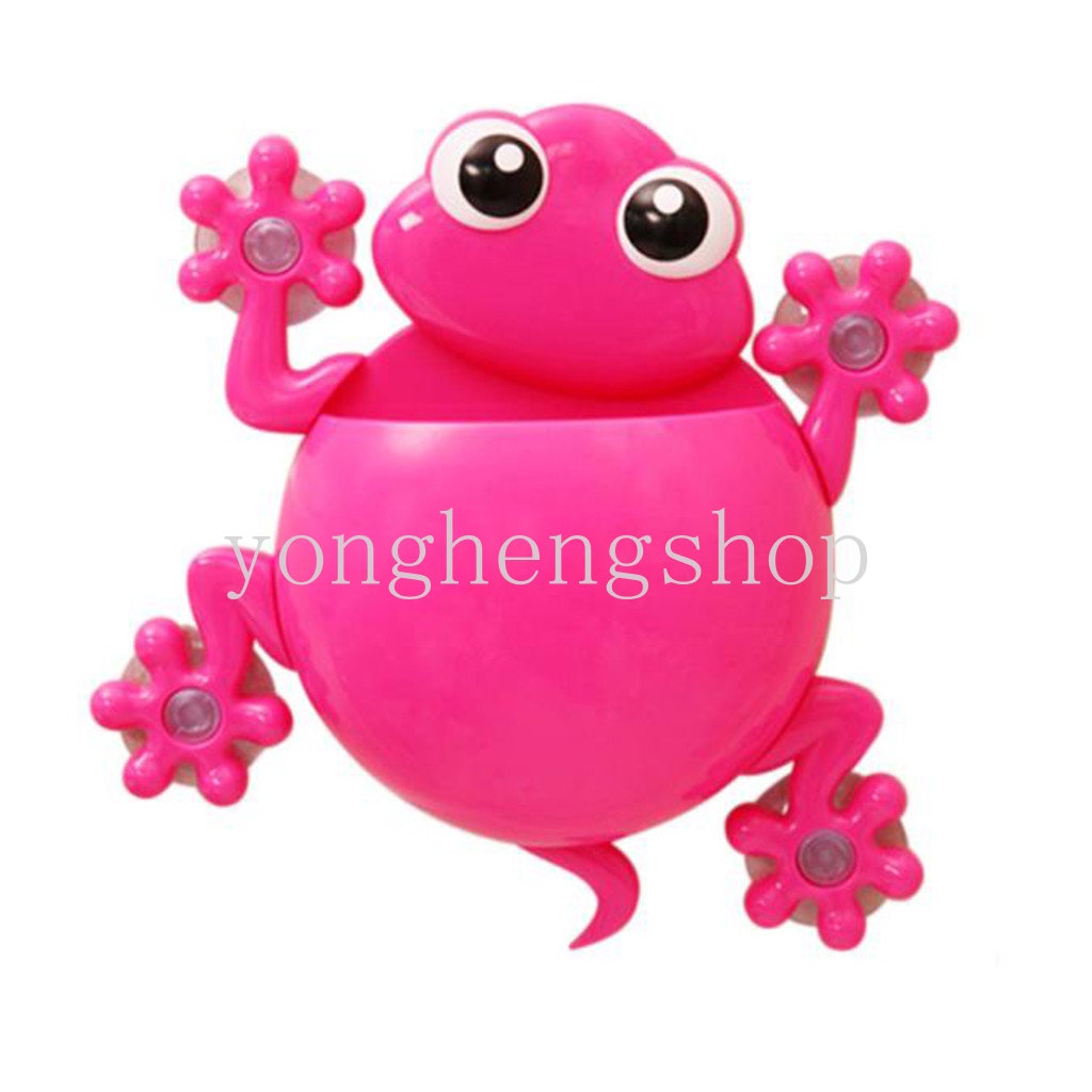 Giá Đỡ Bàn Chải Đánh Răng Gắn Tường Hình Ếch Dễ Thương
