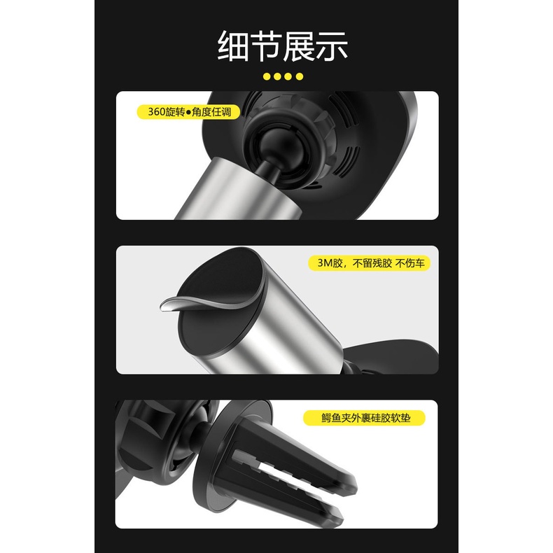 Giá Đỡ Điện Thoại Kiêm Sạc Nhanh Không Dây 15W Cho IPhone 14 13 12 11 Pro Max Plus Mini XR XS