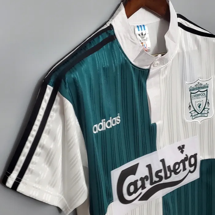 Áo Bóng Đá Phong Cách Liverpool Retro 1995-96