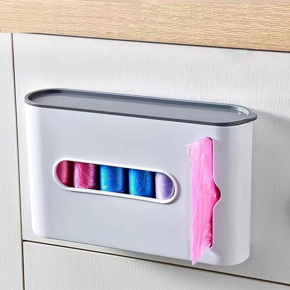 Hộp đựng túi rác YIYU treo tường bằng nhựa đa năng chất lượng cao cho nhà bếp nhà tắm