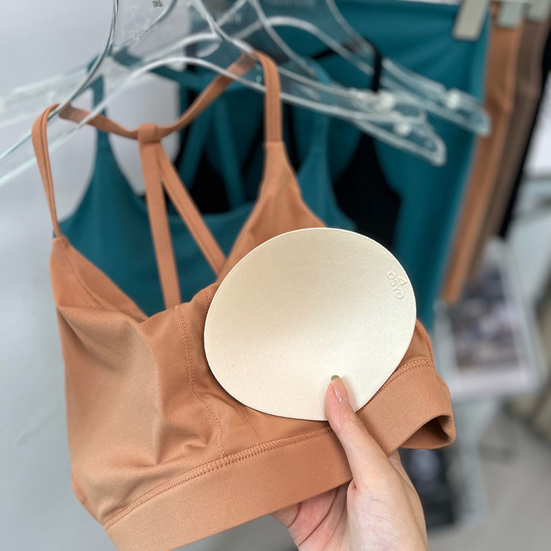 Áo Ngực Thể Thao Dây Mảnh Hở Lưng Tập Yoga