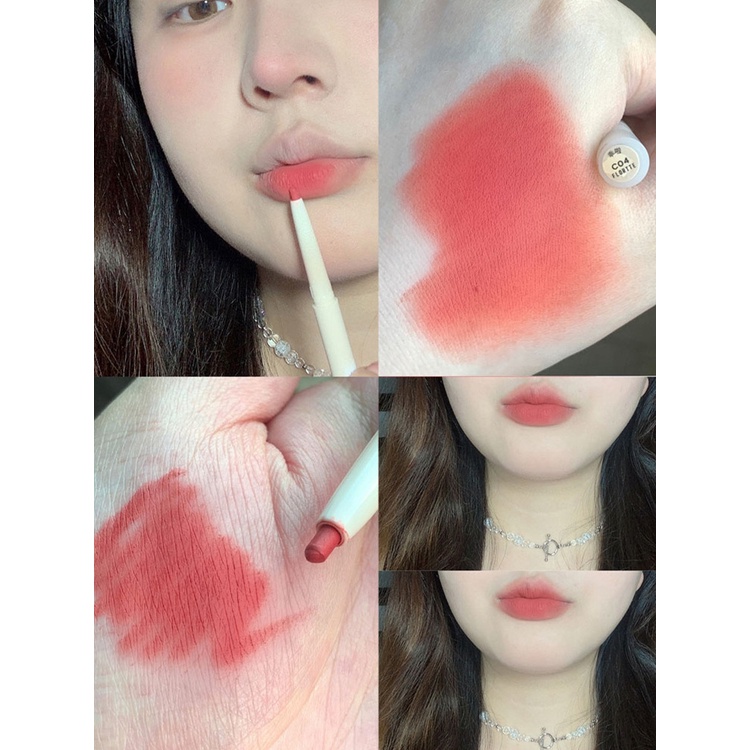 Flortte Son Môi Hai Đầu Màu Nhung Lì Thời Trang