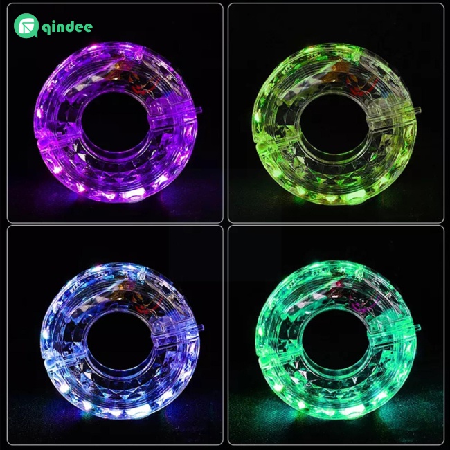 Đèn Led Cảnh Báo Cảm Biến Thông Minh Chống Nước Gắn Bánh Xe Đạp Cho Trẻ Em