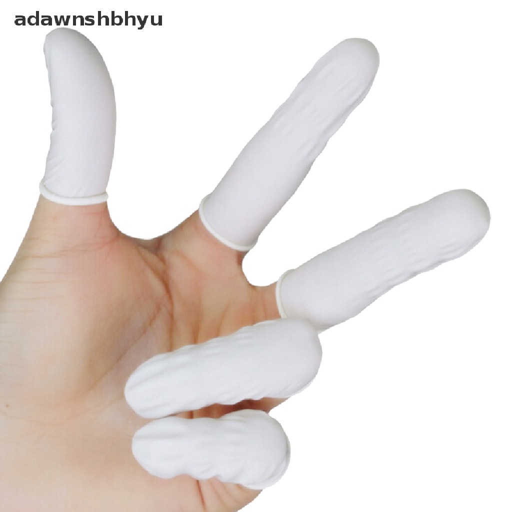 Set 100 Miếng Cao Su Bọc Ngón Tay Hỗ Trợ Nối Mi / Lông Mày Tiện Lợi VN