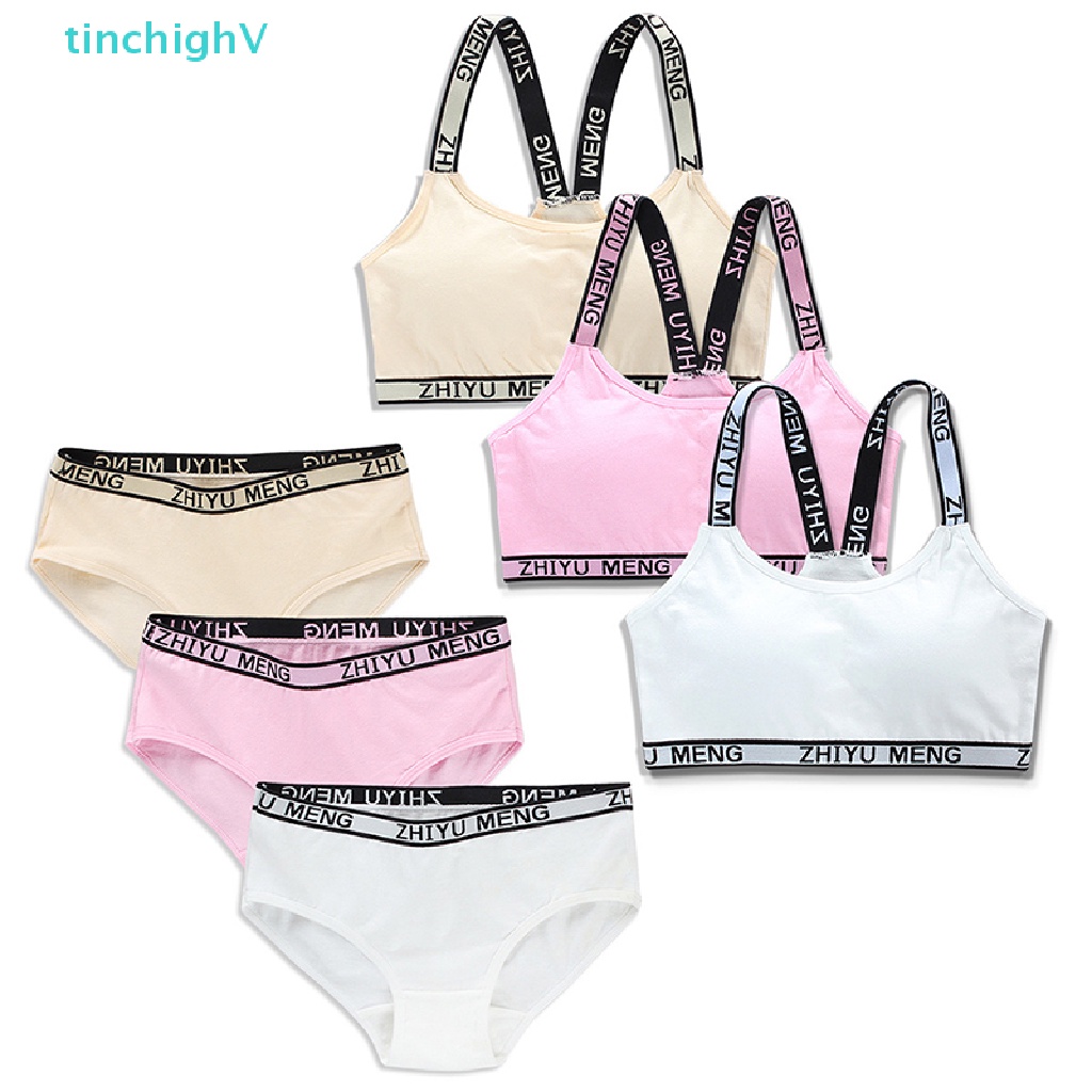 Set Áo Ngực + Quần Lót Cotton Có Đệm Tập Thể Thao