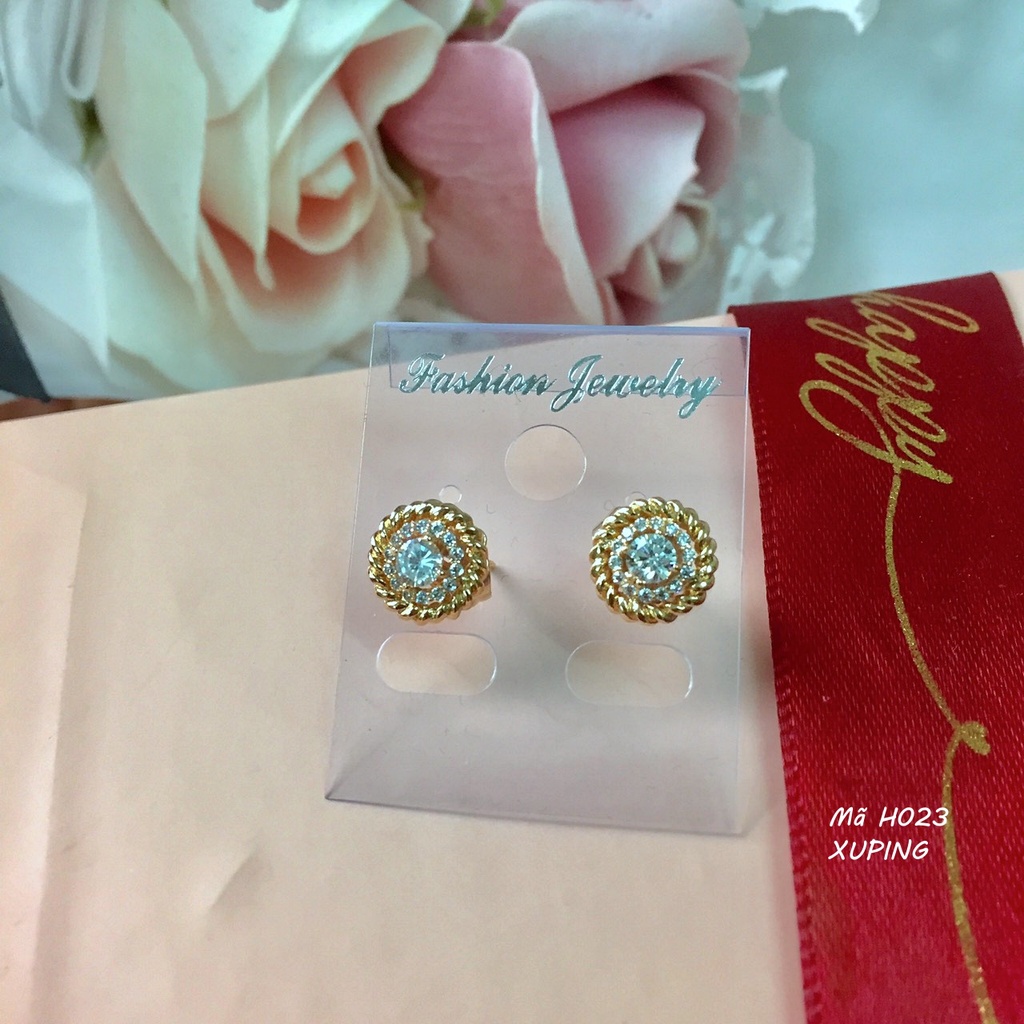 Khuyên Tai Nữ Bền Màu H023 XUPING Bảo Hành 6 tháng ko Đen Gỉ