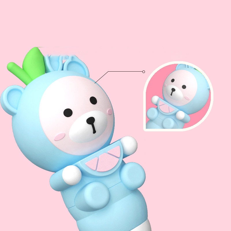 Bàn chải đánh răng trẻ em dễ thương ngộ nghĩnh sợi tóc mềm cho trẻ sơ sinh Bàn chải mềm