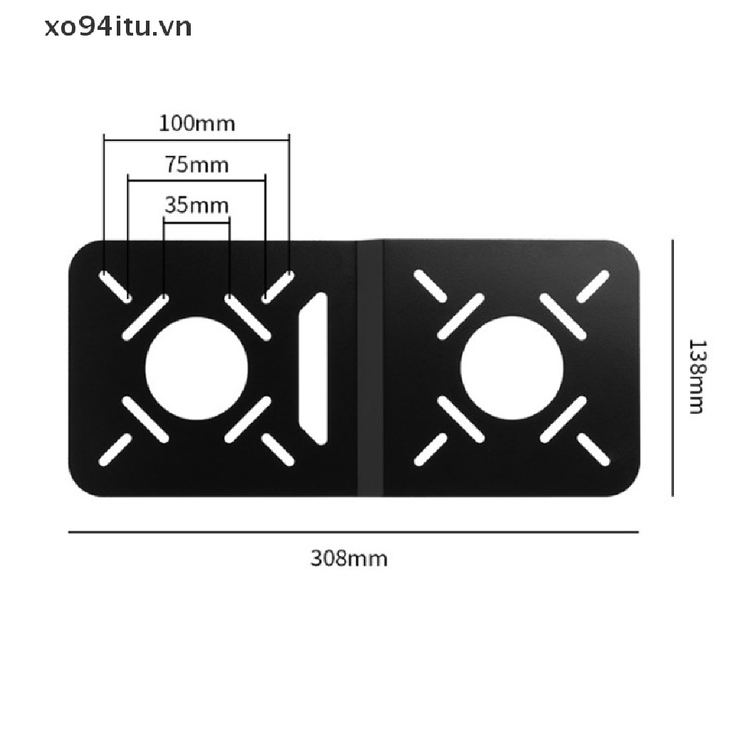 XOITU VESA Mount for Mini PC Mini-Host Hanging  VESA Holder PC Monitor Two Screen Mounted Tablet Pad Moung Rack VN