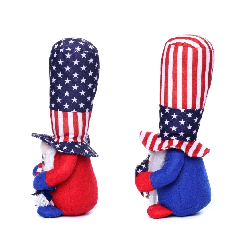 Mô Hình Nhân Vật Gnomes Nhồi Bông Trong Ngày Độc Lập 4th of July