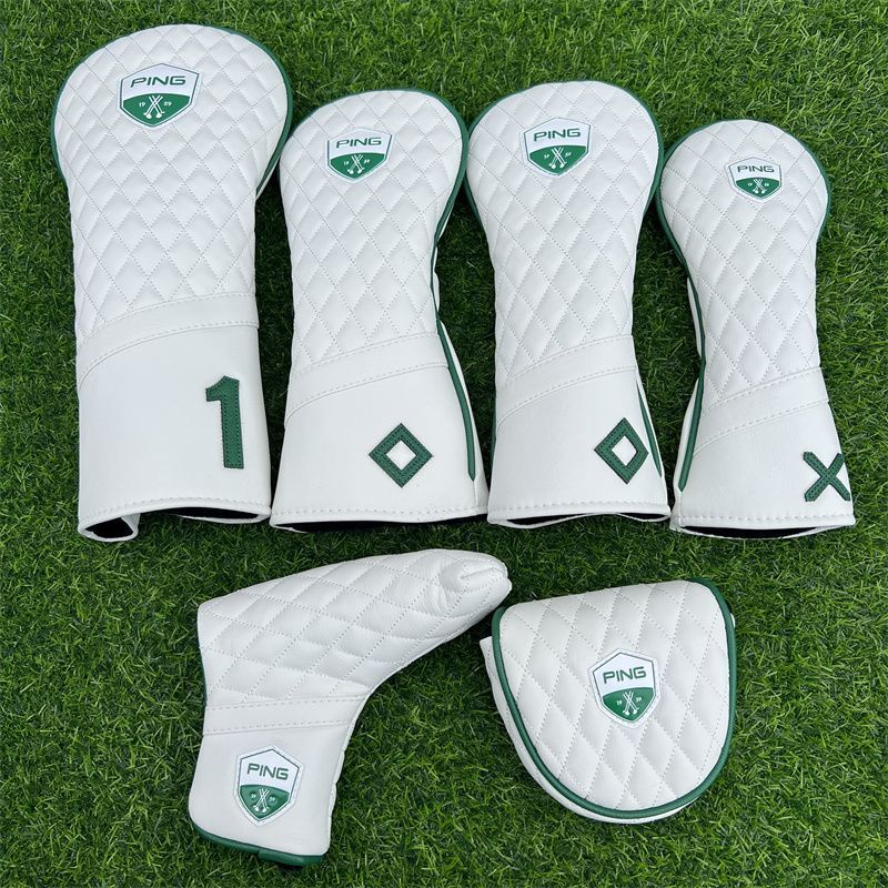 PING Golf club cover #Golf Wood Set Head Cover#Putter Cover#fairway Wood Cover#driver Cover#Iron Cover