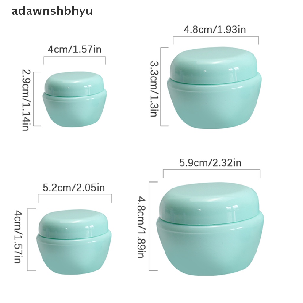 Lọ Rỗng Đựng Kem Mỹ Phẩm 10 / 20 / 30 / 50g Tiện Dụng