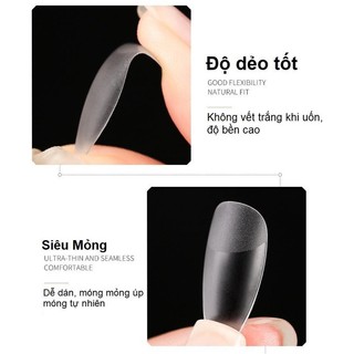 Móng Úp HSM Nhám Mỏng Cao Cấp Phom Than & Phom Nhọn