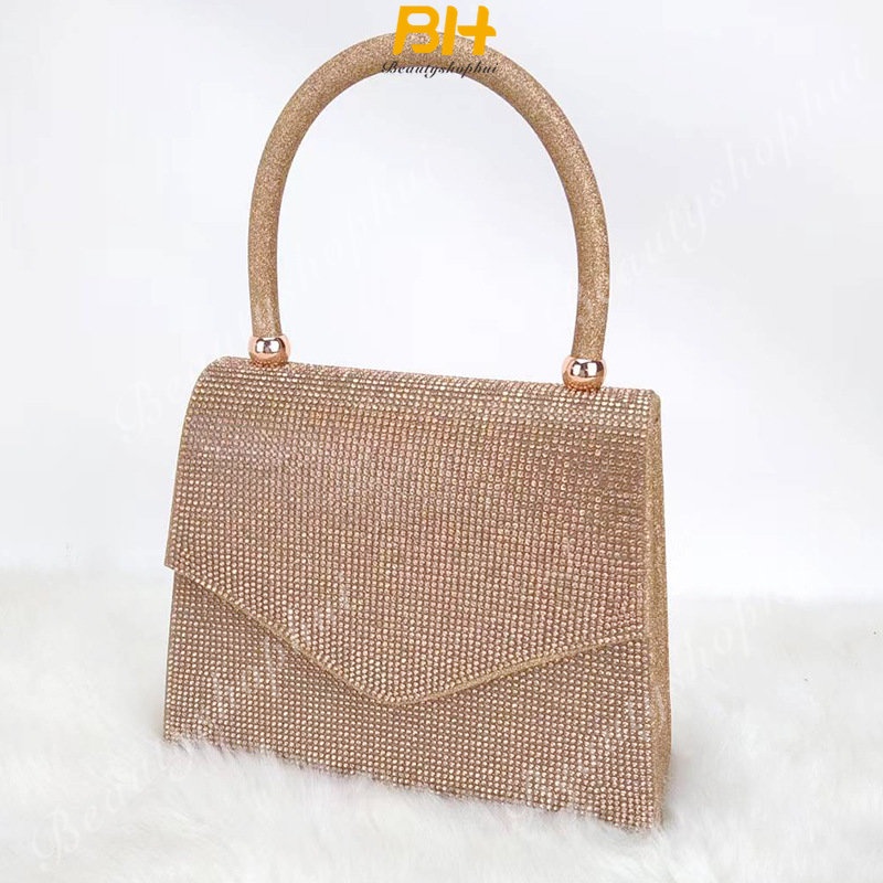 Túi Đeo Vai Phối Dây Xích Thiết Kế Mới Thời Trang Dành Cho Năm 2023