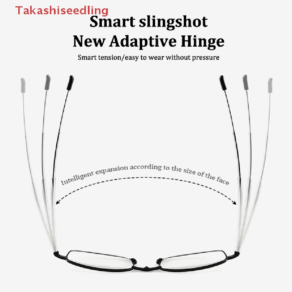 Kính Đọc Sách Chống Ánh Sáng Xanh Có Thể Gấp Gọn Kèm Hộp Đựng Dành Cho Nam Nữ