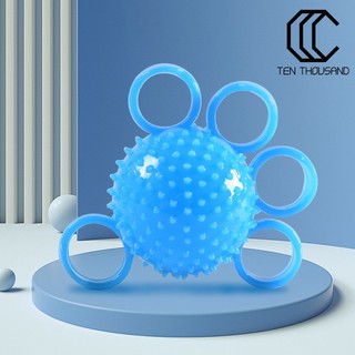 ☼Hand Grip Exerciser Ball High Elasticity Bump Design Recovery Training Hand Acupuncture Point Activation