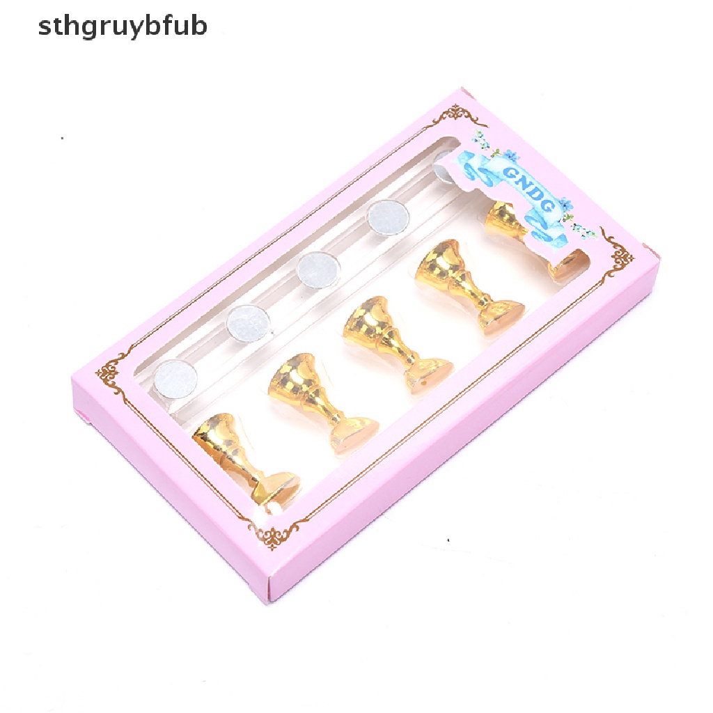 1 Bộ Giá Đỡ Trưng Bày Móng Tay STHB Bằng Acrylic Pha Lê Trong Suốt