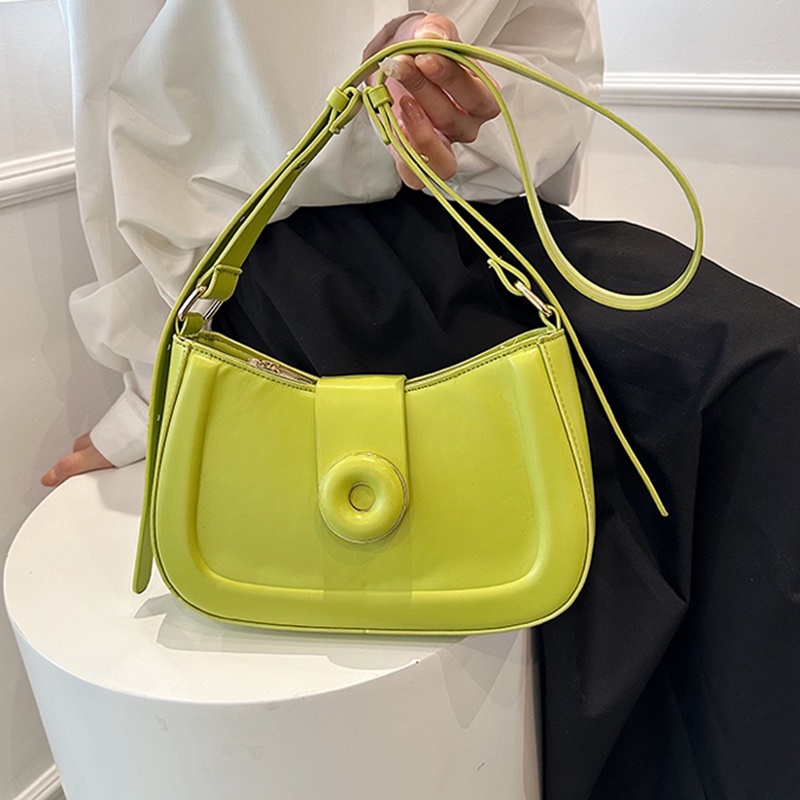 Túi Đeo Vai Hình Vuông Cỡ Nhỏ Bằng Da Mềm Màu Kẹo Phong Cách Hàn Quốc Thời Trang Cho Nữ