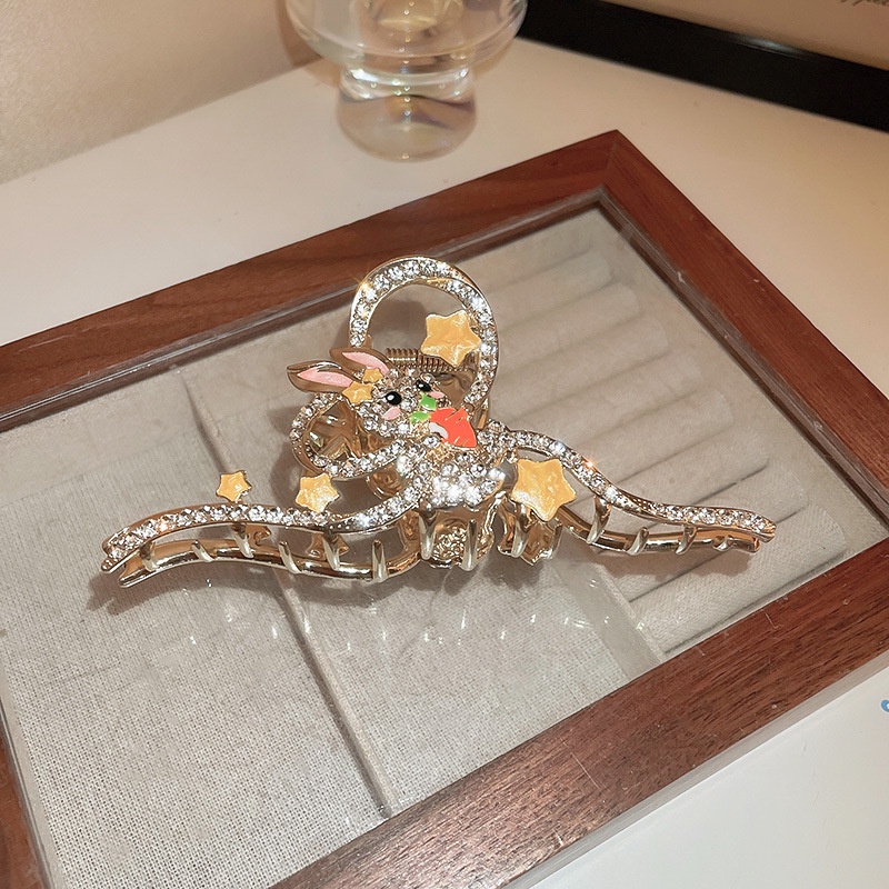 Kẹp Tóc Hình Cá Mập / Thỏ Thời Trang Cao Cấp Cho Nữ