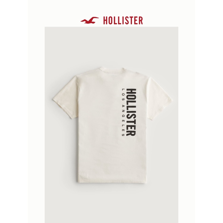 Áo Thun cotton In logo Hollister Thời Trang Mùa Hè Dành Cho Nam