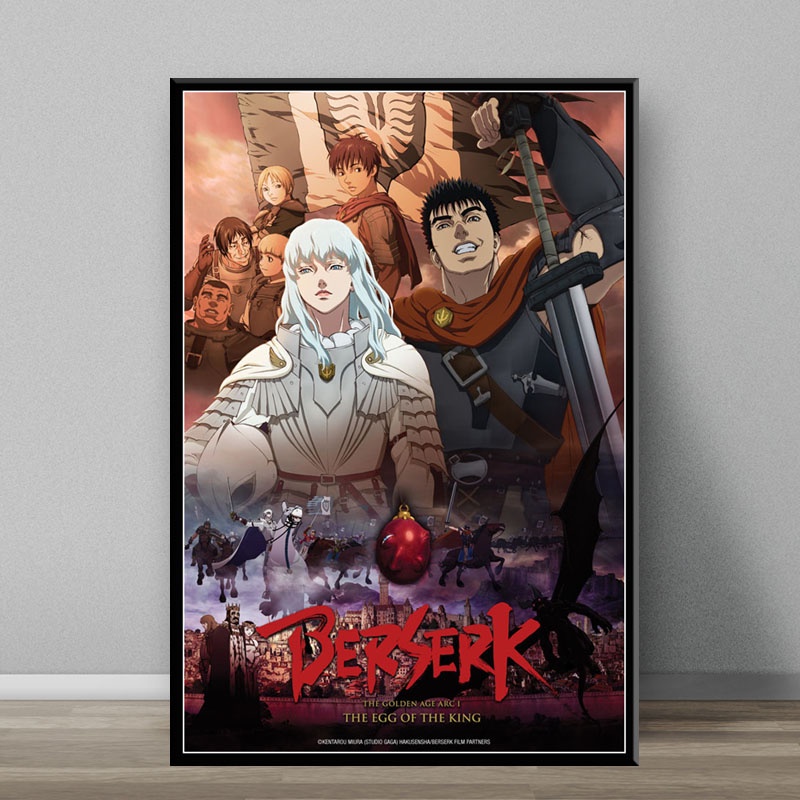 Tranh Sơn Dầu Phong Cách Anime Nhật Bản Cho Bé