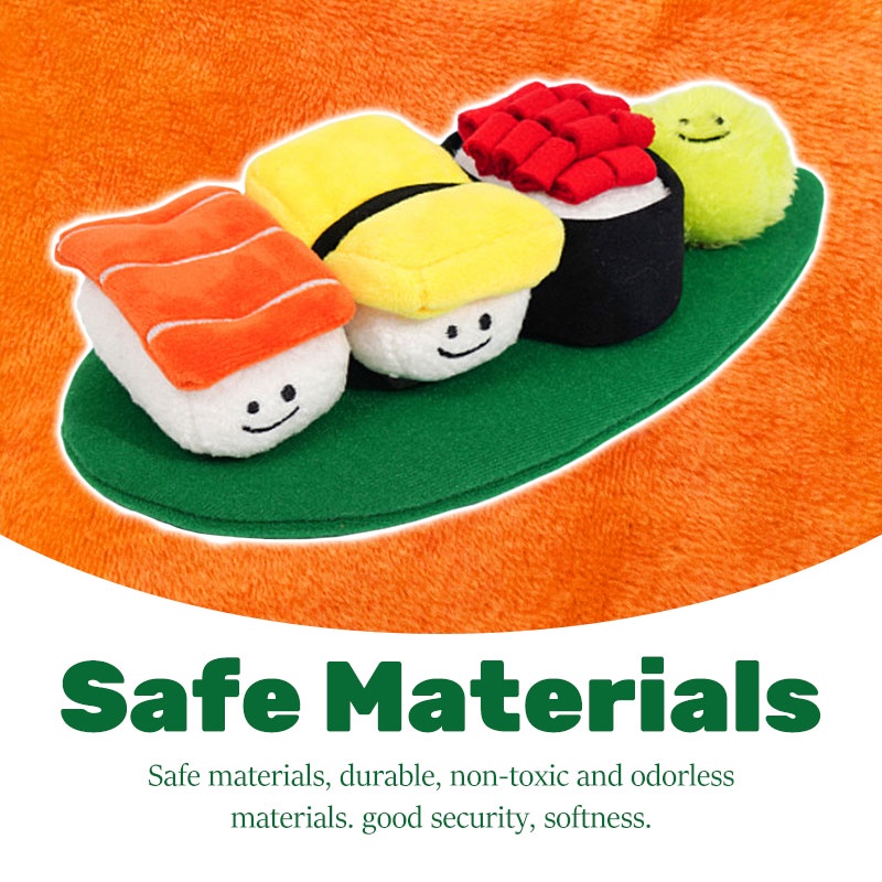 HamshMoc Đồ chơi nhồi bông luyện tập ăn chậm  cải thiện hít mùi mềm mại tương tác vui nhộn dành cho cún cưng