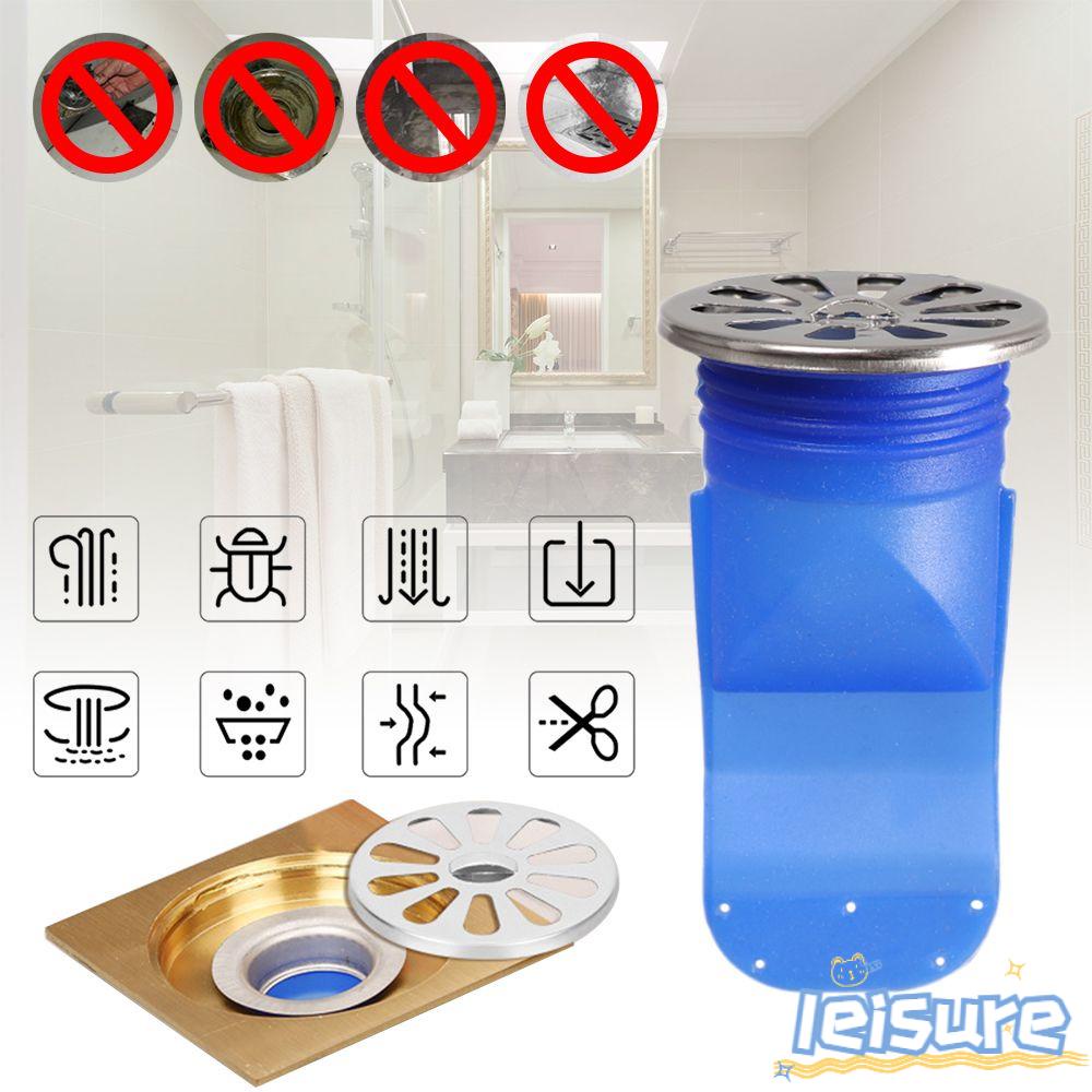 1 Bộ Ống Silicone Bịt Kín Bồn Cầu / Nhà Bếp / Phòng Tắm Chống Côn Trùng