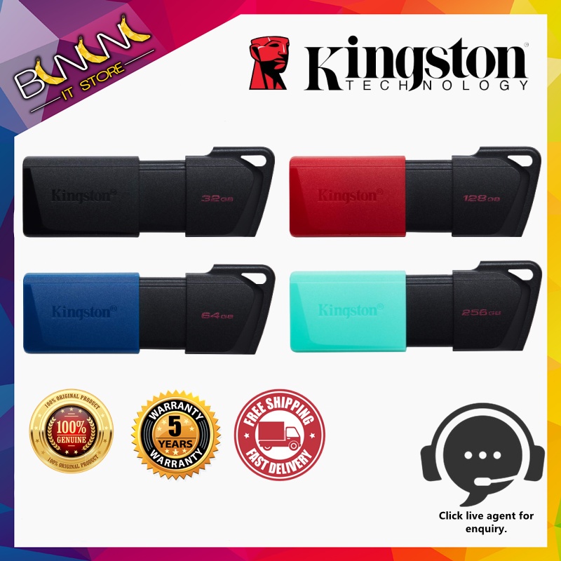 Usb 3.2 Dung Lượng 256GB / 128GB / 64GB / 32GB Kingston Pendrive