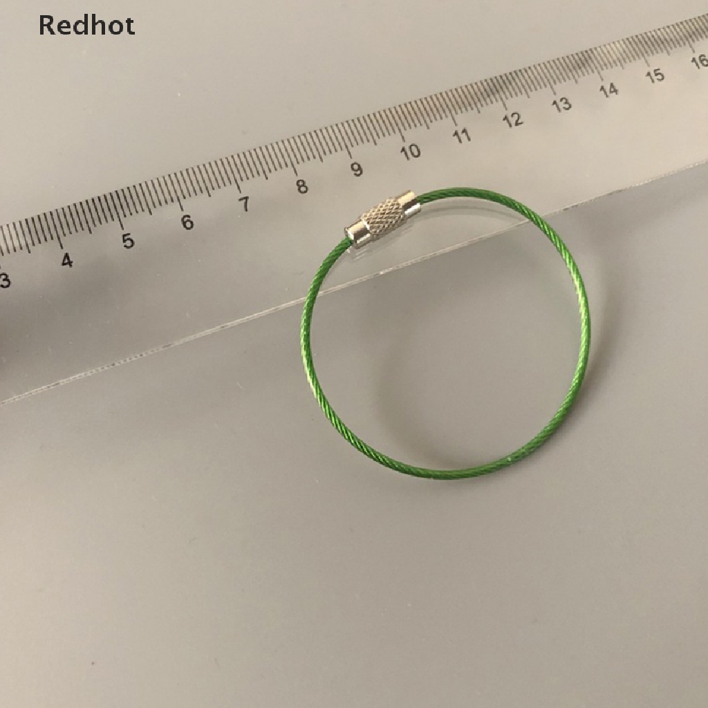 Bộ 10 Dây Móc Chìa Khóa Bằng Thép Không Gỉ Tiện Dụng