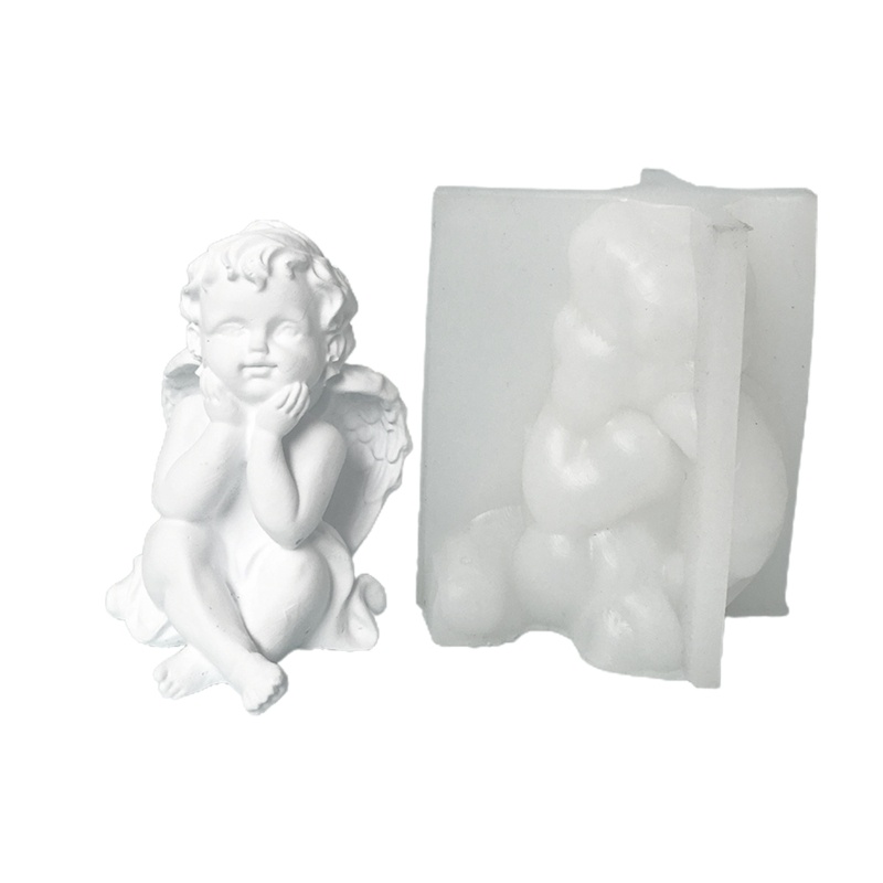 Khuôn Silicone Làm Nến 3D Hình Trụ Có Thể Tái Sử Dụng