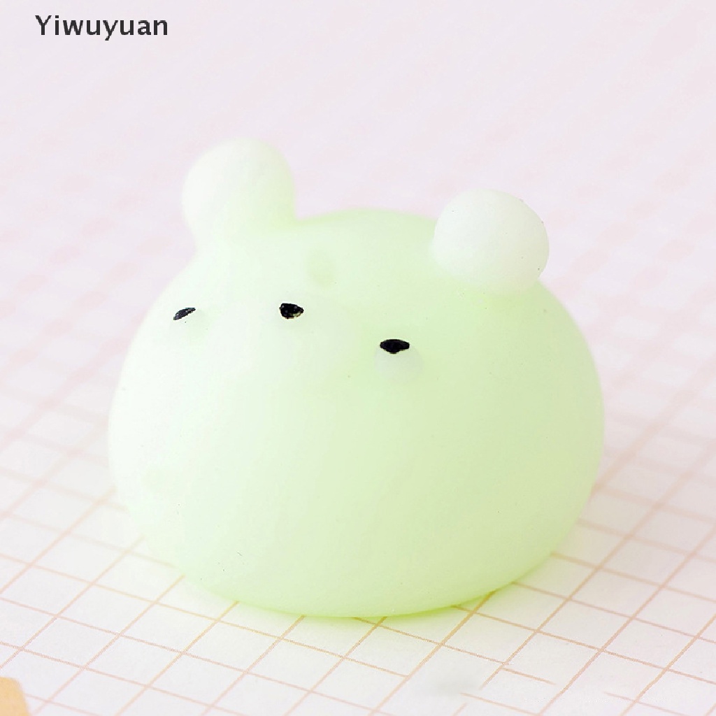 < Yiwuyuan > Đồ Chơi Mochi Mềm Hình Động Vật Đáng Yêu Giảm Căng Thẳng Cho Người Lớn Giảm Căng Thẳng