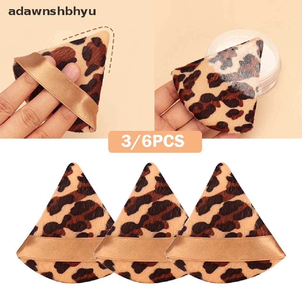 Set 3 / 6 Mút Trang Điểm Hình Tam Giác Mềm Mại Tiện Dụng