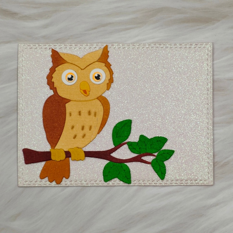 Khuôn Cắt Giấy Thép Carbon Trang Trí Hình Cú Mèo Xinh Xắn