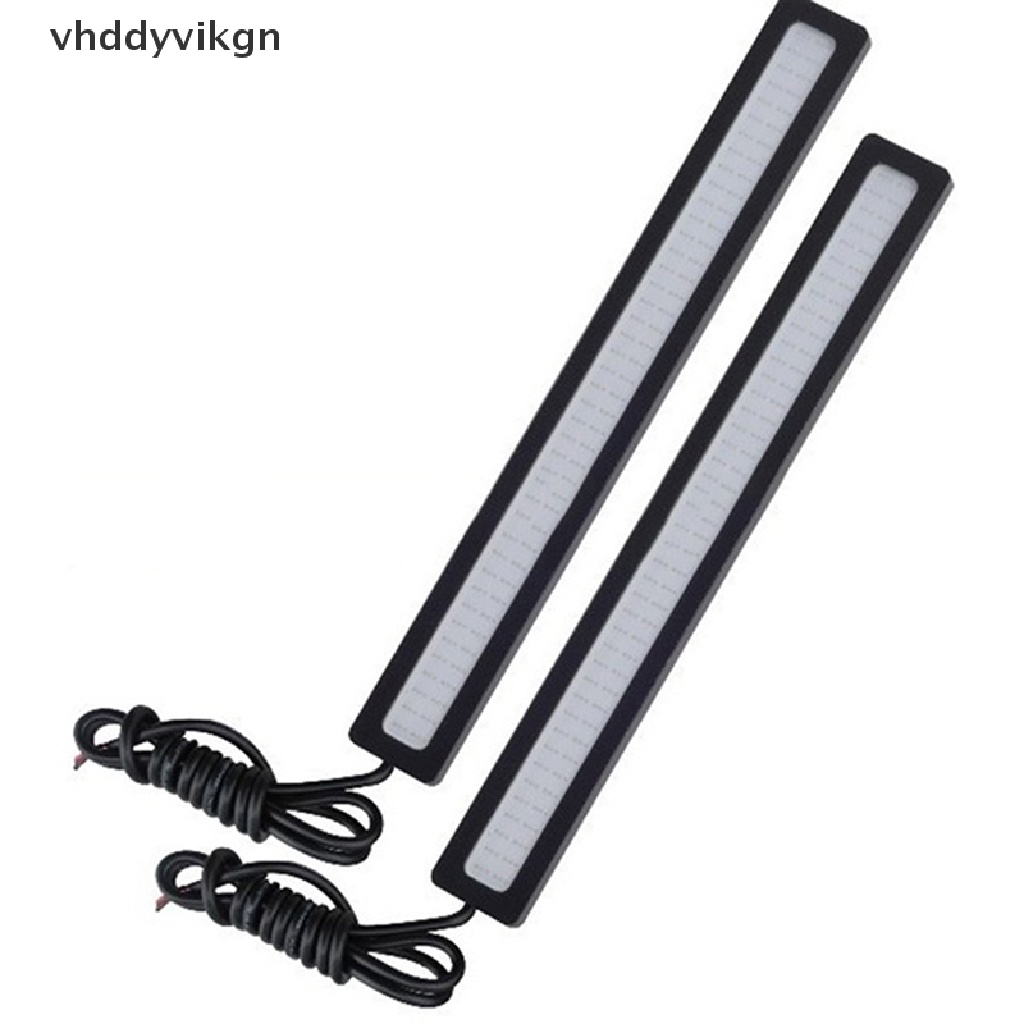 Đèn LED DRL DC 12V 17CM Siêu Sáng Chống Thấm Nước Cho Xe Hơi Vn VN VN