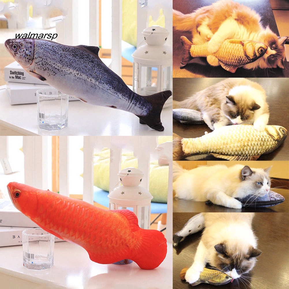 Đồ Chơi Hình Cá Cắn Chống Trầy Xước Cho Thú Cưng